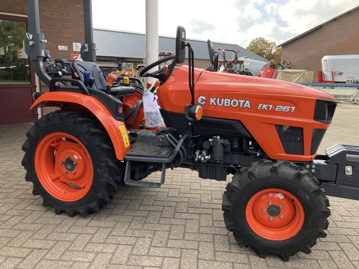 Kubota EK1-261 uit voorraad leverbaar