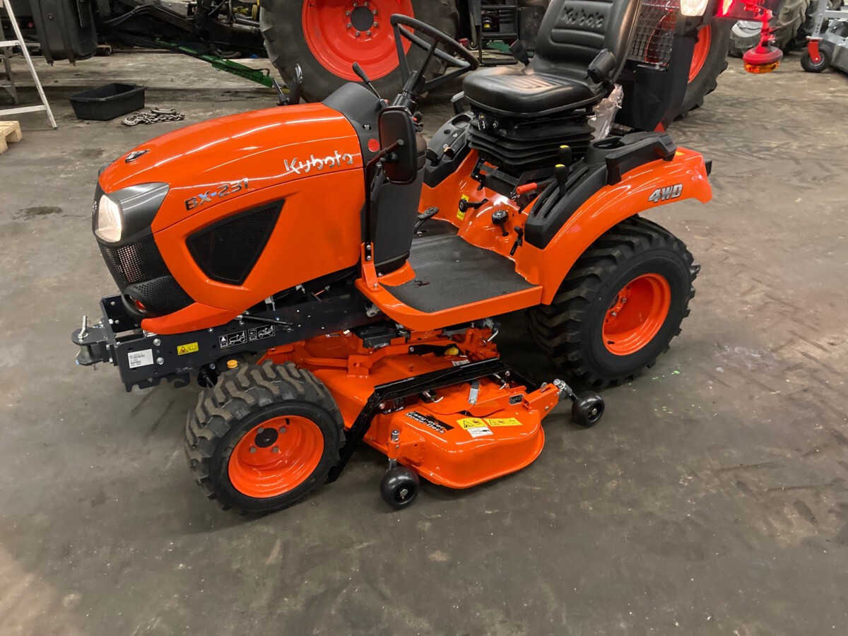 Nieuw Kubota BX-231 Maaidek RCK-54-23BX easy over